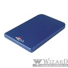 AgeStar SUB2O1 BLUE Внешний корпус 2,5" SATA AgeStar SUB2O1 (blue) USB2.0, алюминий, синий (04511)