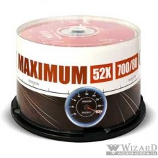 Mirex Диск CD-R 700 Mb, 52х, Maximum, Cake Box (50), (50/300)