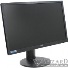 LCD AOC 24" E2460PQ черный {TN+film LED 1920x1080 16:9 DVI HAS Pivot 170°/160° 250cd D-Sub DisplayPort}