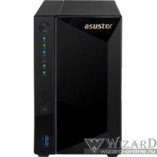 Asustor AS4002T Сетевое хранилище 2-Bay Marvell Armada A7020 1.6GHz Dual-Core, 2GB DDR4, Gbe x2, 10G Base-T x1, WoL, hardware encryption