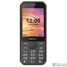 TEXET TM-302 мобильный телефон цвет черный