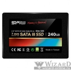 Silicon Power SSD 240Gb S55 SP240GBSS3S55S25 {SATA3.0, 7mm}