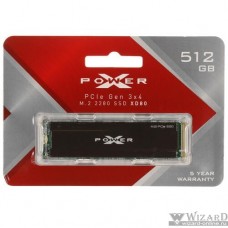 Silicon Power SSD 512Gb XD80 SP512GBP34XD8005, M.2 2280, PCI-E x4, NVMe
