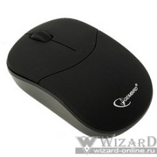Gembird MUSW-204 Black USB {Мышь беспроводная , бесшумный клик, soft touch, черн, 2кн.+колесо-кнопка, 2.4ГГц}