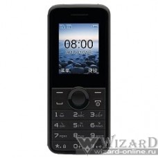 Philips E106 Black Мобильный телефон { черный моноблок 2Sim 1.77" 128x160 GSM900/1800 GSM1900 MP3 FM microSD max16Gb}