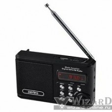 Perfeo мини-аудио Sound Ranger, FM MP3 USB microSD In/Out ридер, BL-5C 1000mAh, черный (PF-SV922BK)