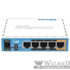 MikroTik hAP RB951Ui-2nD (hAP) RouterBOARD hAP Беспроводная точка доступа