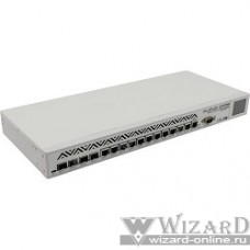 MikroTik CCR1036-12G-4S Маршрутизатор 4 Gigabit LAN порты,12 USB,1 micro USB, power Serial порт, IEC C14 стандартный разъем 110/220В