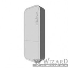 MikroTik RBwAPG-5HacT2HnD (wAP ac White) built-in 2.4 - 5GHz 802.11an/ac Tripple Chain wireless, RouterOS L4, white outdoor enclosure, PSU, PoE белый