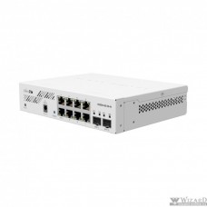 MikroTik CSS610-8G-2S+IN Cloud Smart Switch Коммутатор 8x1Gbit, 2SFP+, настольный корпус