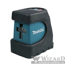Makita SK102Z Уровень лазер,3х1.5В-LR6(AA),15м,точн-0.3ммм,0.5кг,чем,магнитное крепление к стене