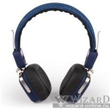 CROWN CMBH-9301 (blue jeans) ( Bluetooth: 3.0, hands free, 32 Ом, 20 Гц-20.000 Гц, Li-Pol 380 мА, 1.3м)