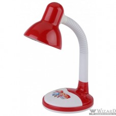ЭРА Б0019779 Настольный светильник N-106-E27-40W-R красный, дизайн "Фиксики"