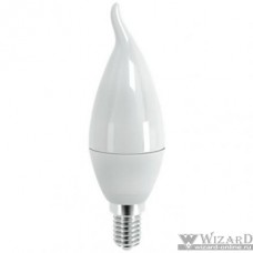 СТАРТ (4670012295105) Светодиодная лампа. Форма - свеча на ветру. Холодный белый свет. LEDFlameE14 7W 40