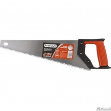 Ножовка по дереву (пила) MIRAX [1502-40_z01] Universal 400 мм, 5 TPI, рез вдоль и поперек волокон, для крупных и средних заготовок
