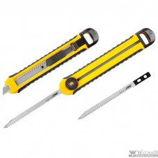Мини ножовка OLFA по гипсокартону, полотно 95мм, нож AUTO LOCK с сегментированным лезвием 12,5мм, 2 в 1 [OL-CS-5]