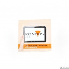 Konoos KTS-10 Чистящие салфетки в индивидуальной упаковке для ЖК-экранов 10шт.