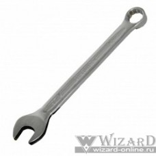 Ключ STAYER "PROFI"" гаечный комбинированный, Cr-V сталь, хромированный, 17мм [27081-17]