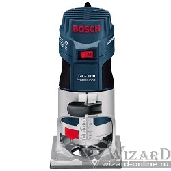 Bosch GKF 600 Professional Фрезер универсальный  { 600 Вт, 33000 об/мин, 1,5 кг }
