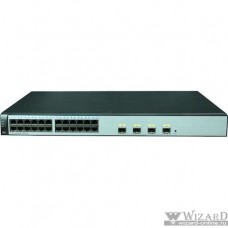 HUAWEI S1720-28GWR-PWR-4X Коммутатор (24 Ethernet 10/100/1000 ports,4 10 Gig SFP+,PoE+,with Lic,370W POE AC 110/220V)