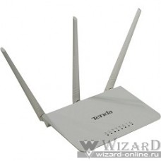 TENDA F3 маршрутизатор 802.11n, до300Мбит/с, 2T2R, LAN: 3х10/100Мбит/с, WAN: 1х10/100Мбит/c, 3 внешние антенны 5дБи.