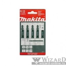 Makita A-85678 Пилки длобзика 5шт,B-15,HCS,762.1мм,рез-35мм(T119B)