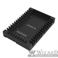 ORICO 1125SS-BK Салазки для подключения HDD 2,5'' в отсек HDD 3,5'' (черный)