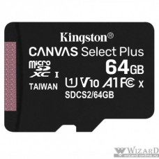 Micro SecureDigital 64Gb Kingston SDCS2/64GBSP {MicroSDHC Class 10 UHS-I}
