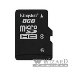 Micro SecureDigital 8Gb Kingston SDC4/8GBSP {MicroSDHC Class 4}