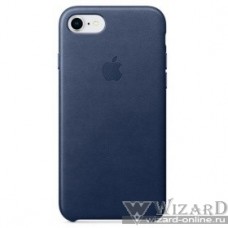 MQH82ZM/A Apple iPhone 8 / 7 Leather Case - Midnight Blue