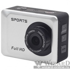 Экшн-камера Gembird ACAM-002 {5MP, 1920 x 1080 FHD (30 fps), ЖК дисплей 2.0', TF/Micro SDHC, USB 2.0, подводный бокс + крепления}