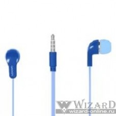 Наушники, Stereo Earphones with inline microphone, Blue. (OSCNSCEPM02BL)