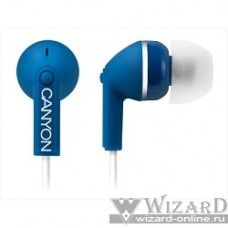 CANYON CNS-CEP03BL Stereo earphones with micophone, Dark blue