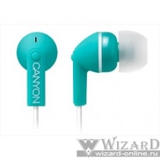 CANYON CNS-CEP03G Stereo earphones with micophone, Green