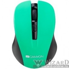 CANYON CNE-CMSW1GR Green USB {wireless mouse with 3 buttons, DPI changeable 800/1000/1200}
