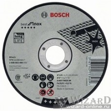 Bosch 2608603504 Отрезной круг Best по нержавейке 125x2,5, прямой