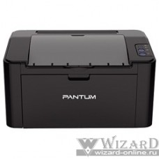 Pantum P2207 (принтер, лазерный, монохромный, А4, 20 стр/мин, 1200 X 1200 dpi, 64Мб RAM, лоток 150 листов, USB, черный корпус)