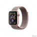 Apple Watch Series 4, 40 мм, корпус из алюминия золотого цвета, спортивный браслет цвета «розовый песок» 