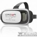 Crown CMVR-003 Очки виртуальнои реальности для смартфона (Для смартфонов диагональю 3.5 - 6, регулировка линз под каждый глаз, угол обзора в 92-98°)