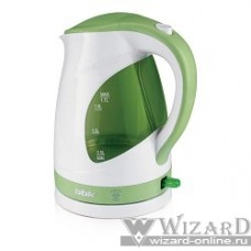 Электрический чайник BBK EK1700P белый/зеленый