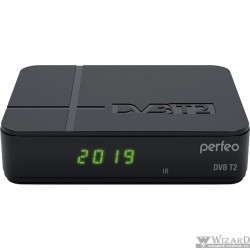 Perfeo DVB-T2/C приставка "COMBI" для цифр.TV, Wi-Fi, IPTV, HDMI, 2 USB, DolbyDigital, обуч.пульт ДУ