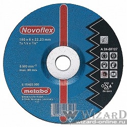 Metabo Круг обдирочный сталь Novoflex 180х6,0 A 