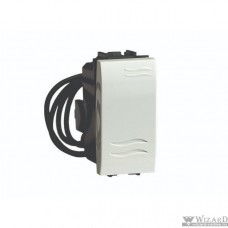 Dkc 76001BL Выключатель с подсветкой, белый, 1мод.