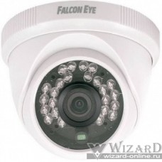 Falcon Eye FE-IPC-DPL200P 2Мп купольная IP камера; Матрица 1/3" 2 Mega pixels CMOS; 1920x1080P* 25к/с; Дальность ИК подсветки 10-15м; Объектив f=3.6мм; ICR; Протокол i8, ONVIF; DC12V,