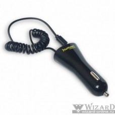 CBR Автомобильное зарядное устройство Human Friends, USB 2100mA, Spiraler L, Ligtning, Black, Spiraler L Black