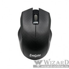 Exegate EX264100RUS Мышь Exegate SH-9027 <black, optical, 3btn/scroll, 1000dpi, USB, шнур 1,5м.>, Color box
