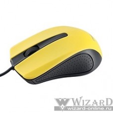 Perfeo мышь оптическая, 3 кн, USB, 1,8м, чёрн-жёлт [PF-353-OP-Y]