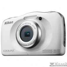 Nikon CoolPix W100 белый {13.2Mpix Zoom3x 2.7" 1080p 22Mb SDXC/SD/SDHC CMOS 1x3.1 5minF HDMI/KPr/DPr/WPr/FPr/WiFi/EN-EL19}