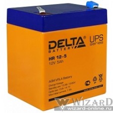 Delta HR 12-5 (5 Ач, 12В) свинцово- кислотный аккумулятор