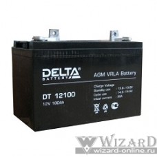 Delta DT 12100 (100 Ач, 12В) свинцово- кислотный аккумулятор
